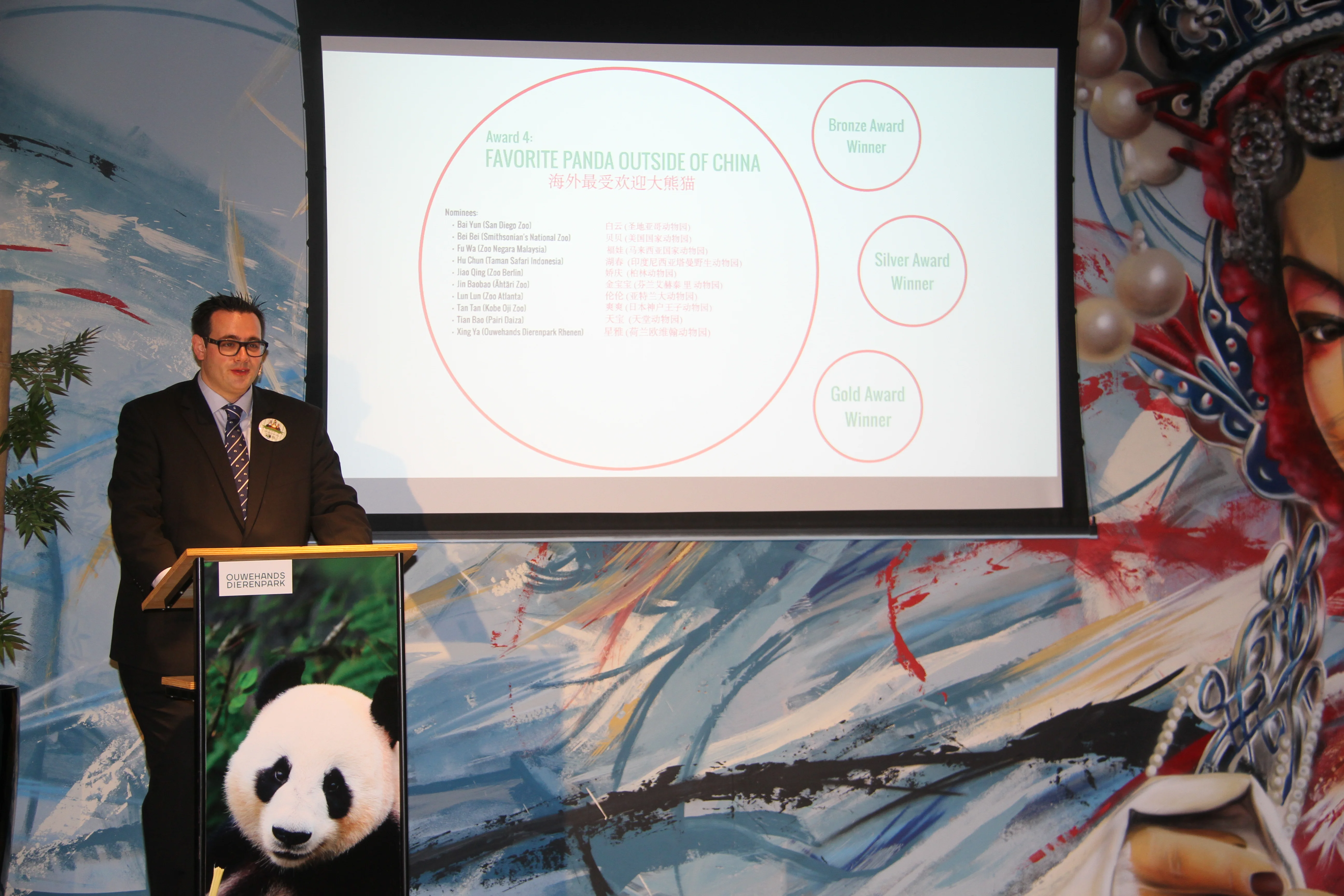 Giant Panda Global Awards 2018 - Ceremony @ Ouwehands Dierenpark Rhenen