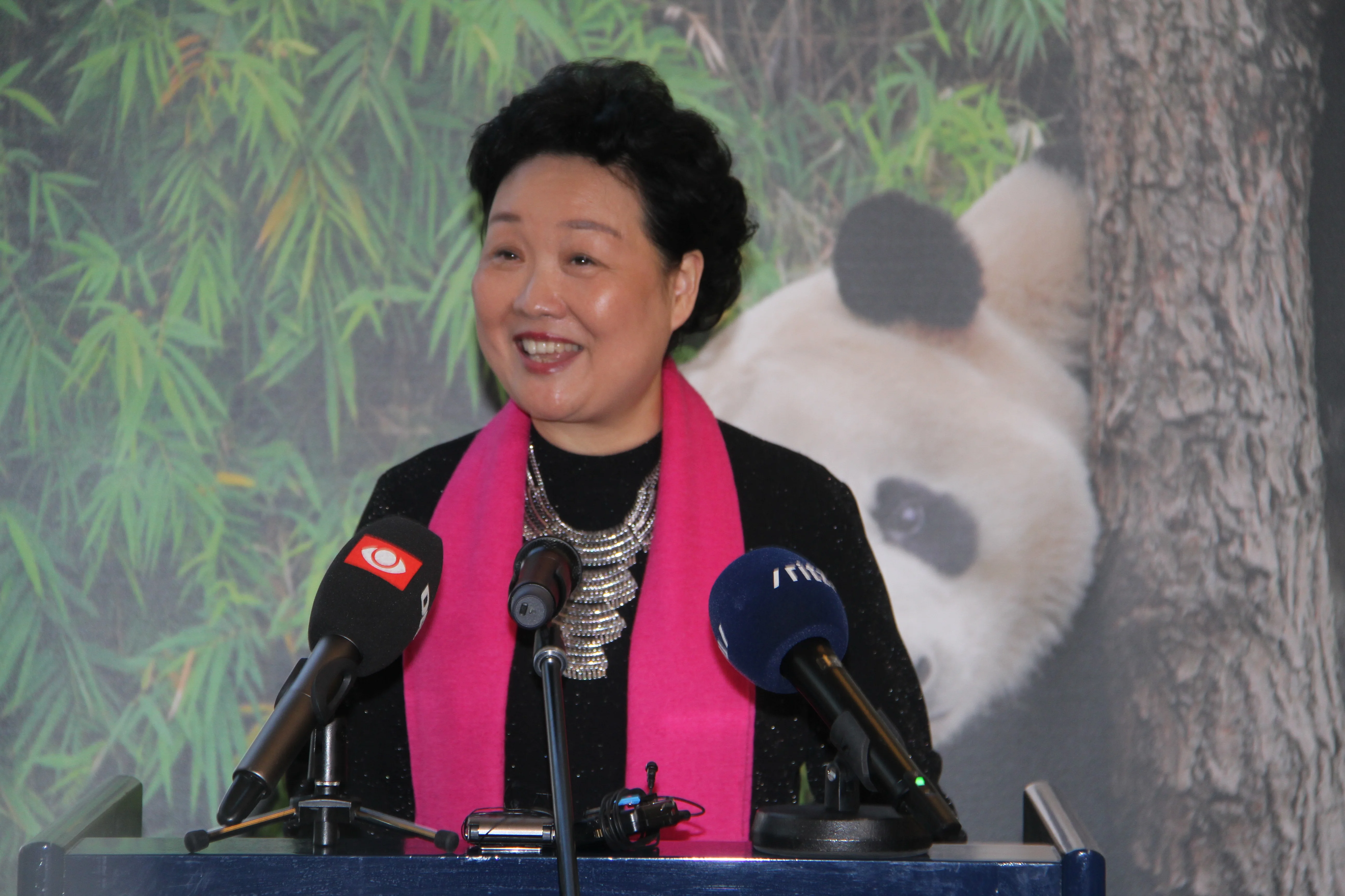 Arrival of Mao Sun &amp; Xing Er in Denmark