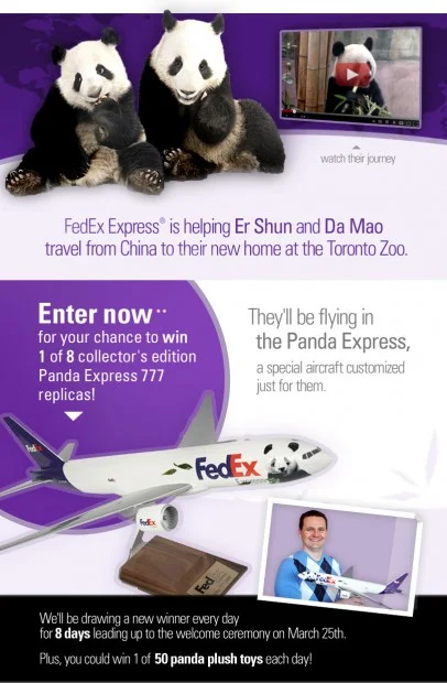 Win your Panda Express Replica or Plush Panda