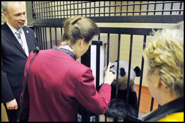 Edinburgh Zoo receives Royal visit